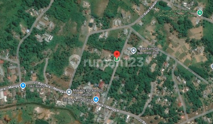 Rumah Walet Desa Mayang Kelapa Kampit Beltung Timur SHM 2