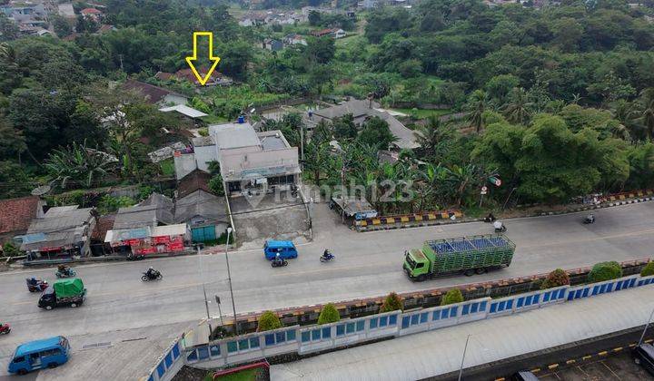 Tanah Dekat Tol Caringin Zona Industri Lingkungan Kebun Akses Mobil Dekat Jalan Raya Sukabumi 1