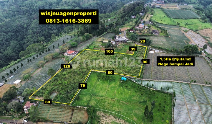 Tanah Pinggir Jalan Pondok Halimun Dekat Wisata Pondok Halimun dan Selabintana Tanah Pinggir Jalan Pondok Halimun Dekat Wisata Pondok Halimun dan Selabintana