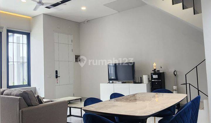 Rumah 2 Lantai Bagus Semi Furnished PPJB, Girik, Adat, dll di Greenwich Bsd, Tangerang 2