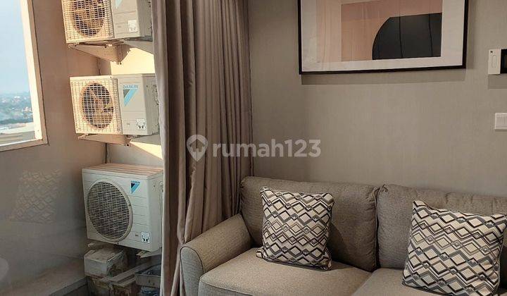 ruang tamu dijual apartemnet padiington alam sutera
