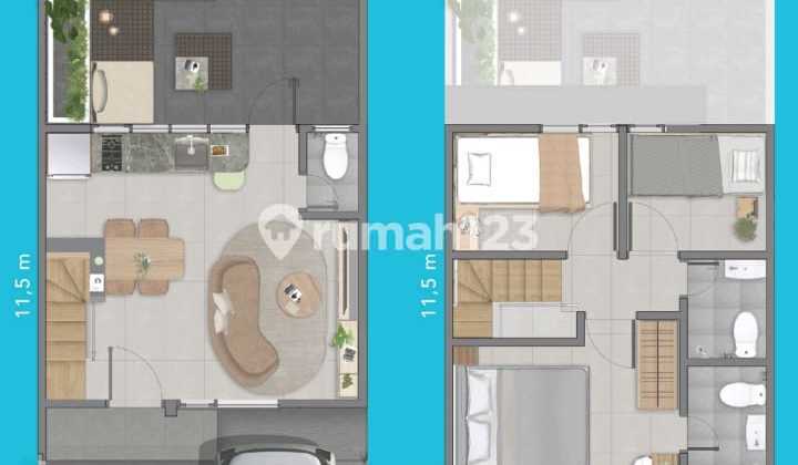 DIJUAL RUMAH CITYZEN PARK – EAST PARK, SERPONG 2