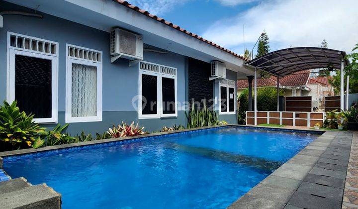 Villa Luas Bagus di Kota Bunga Full Furnished 1