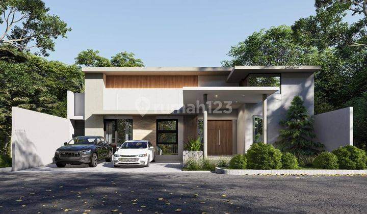 Rumah baru minimalis Modern tengah kota solo  1