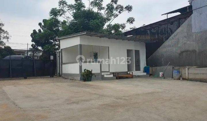 Dijual Tanah + Bangunan Gudang Lokasi Strategis di Bintara Bekasi 4