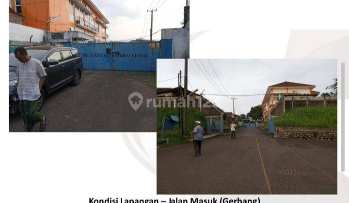Dijual Pabrik Lokasi Strategis di Bantar Gebang Bekasi 1