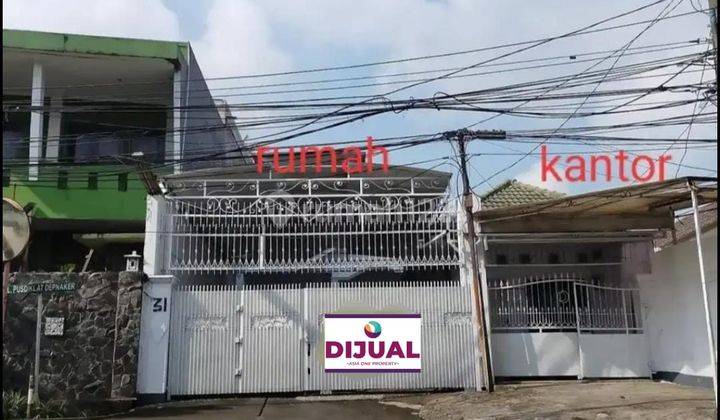 Rumah Dan Kantor Murah Dekat Bandara Halim Jakarta Timur  1