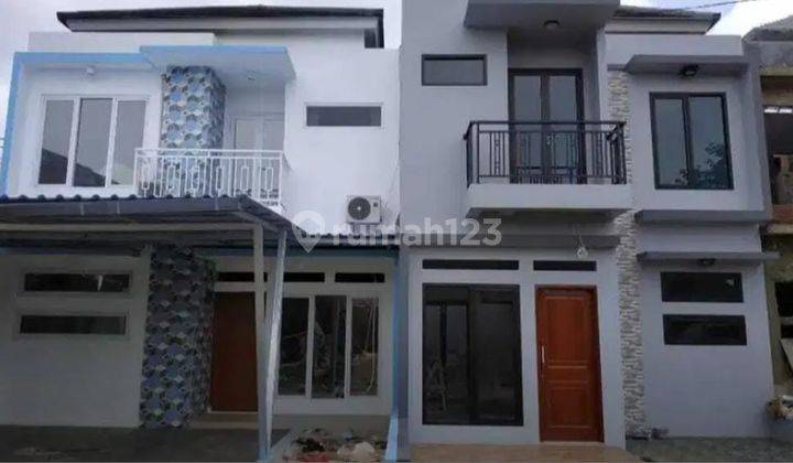 Rumah Minimalis Murah 2 Lt Inden Dekat Stasiun Cakung di Bintara 2