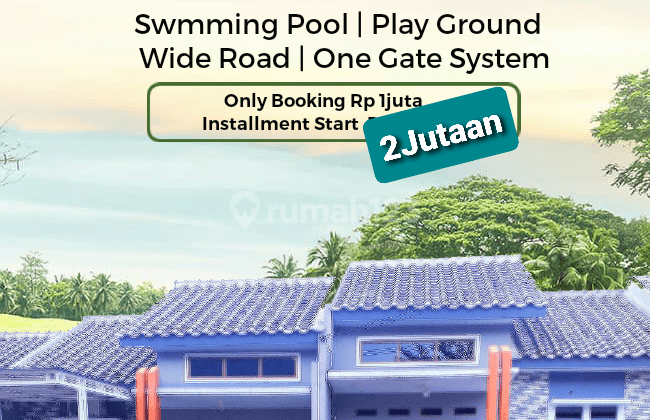 Rumah Angsuran Ringan Dekat Stasiun di depok 1