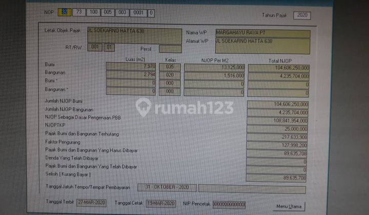 Tanah Murah Dibawah Njop Lokasi Strategis Bandung 2