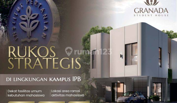 Rumah Kost Dekat Ipb Bogor Full Furnished Bisnis Autopilot Kost di Dramaga SHM 1