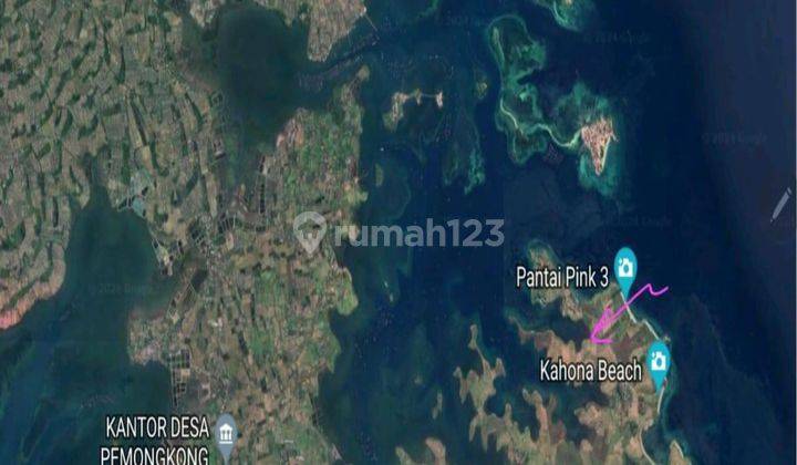 1,5 Hectare Beach Front Land Close To Pink 3 Beach Lombok 2