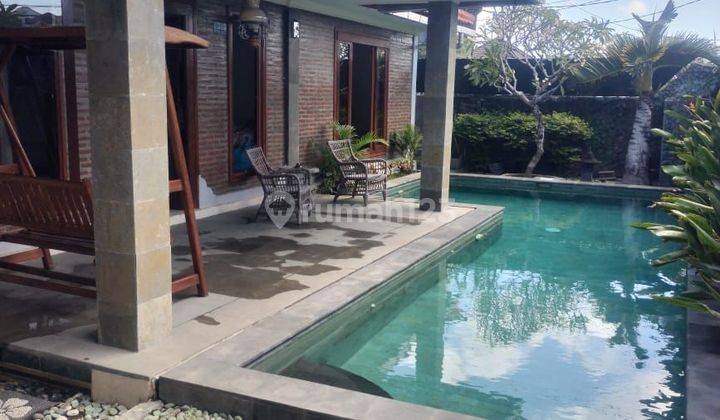 For Rent Montly/yearly Villa With Big Pool And Gym Room At Nusa Dua 1