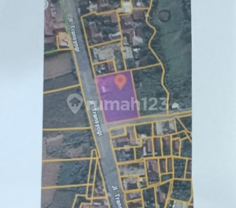 Tanah Cariu  Bogor Lokasi Pinggir Jalan 