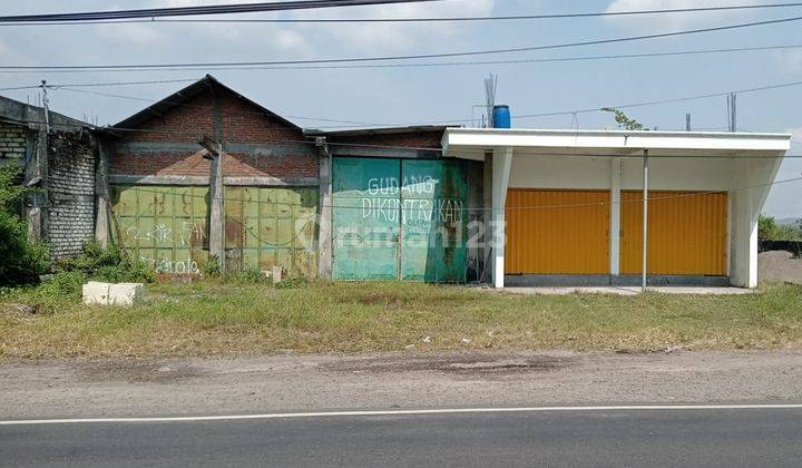 Sale..Toko dan Gudang di Pinggir jalan Raya Nasional 1