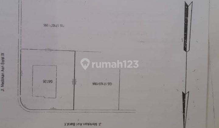 Rumah Butuh Renovasi SHM di Medokan Ayu, Surabaya 1