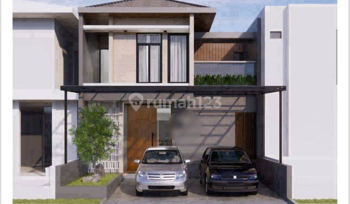 JUAL RUMAH NEW MINIMALIS 2 LT MOCCA VERBANA DIAN ISTANA 1