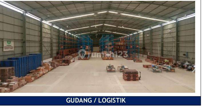 Dijual Gudang Siap Huni di Jalan Raya Setu Bekasi  2