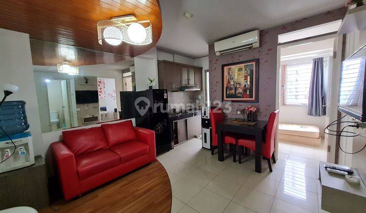 Apartemen Kalibata City, Green Palace, Palem 2BR, 42m, Furnish Lux Shm, Jual Cepat 1