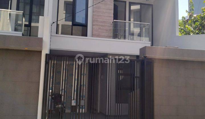 Turun Harga, Brand New Home Sunter Danau Asri, Dekat Moi 3,5 Lantai, 115m Mewah, Dalam Komplek Shm