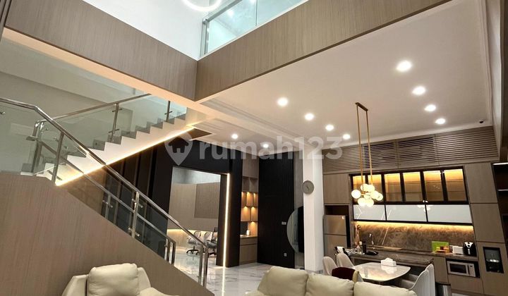 Rumah Lux @. Camar Permai Pik 3 Lantai 345m Furnished Mewah Included