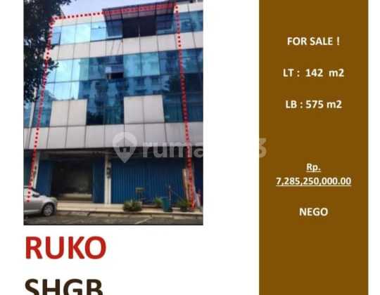 Termurah, 2 Rukan Kelapa Gading Dekat Moi Gandeng 4 Lantai, Harga Investor