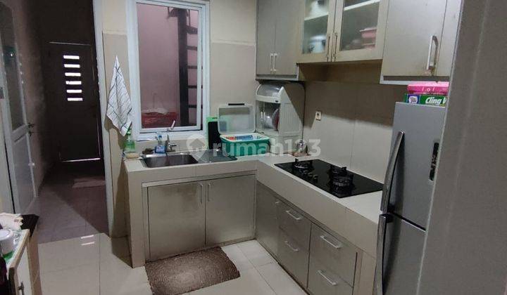 MURAH, RUMAH MEWAH DI ANCOL DALAM CLUSTER 2 LANTAI HUK, SEMI FURNISH BISA KPR 2