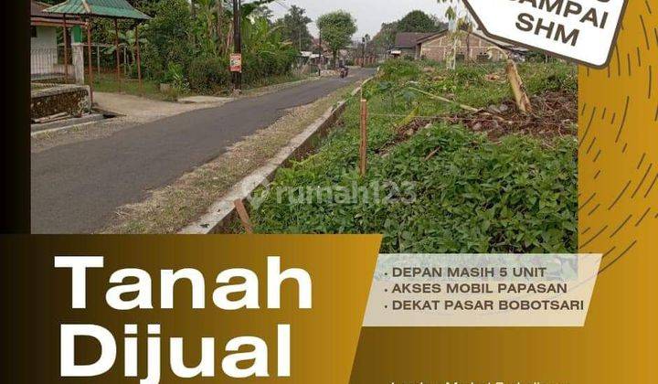 Tanah kavling asri pedesaan Lambur dekat pasar Bobotsari Purbalingga 1