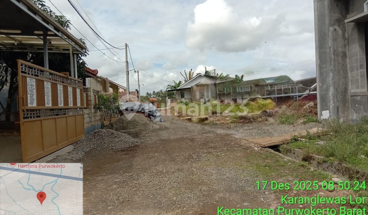 Tanah Kavling Perum Griya Satria Mandalatama Purwokerto Barat