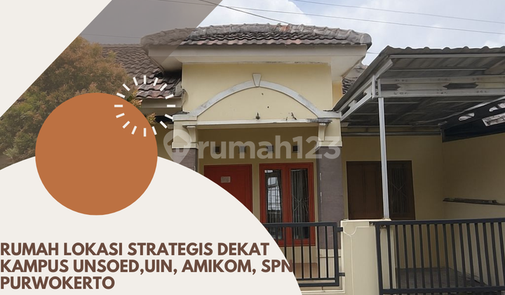 Rumah Perum Griya Satria Indah Sumampir Dekat Kampus Unsoed Purwokerto
