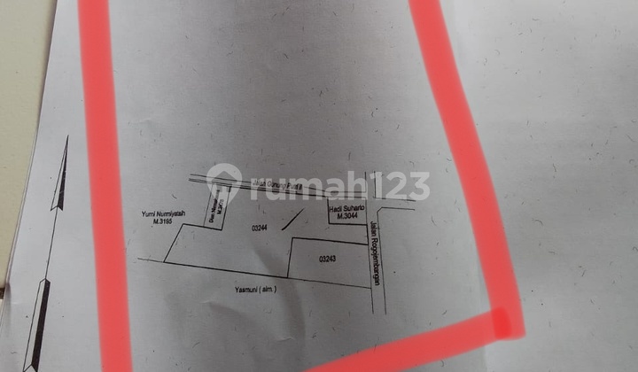 Tanah Kosong Dekat Kampus Unsoed Purwokerto Utara