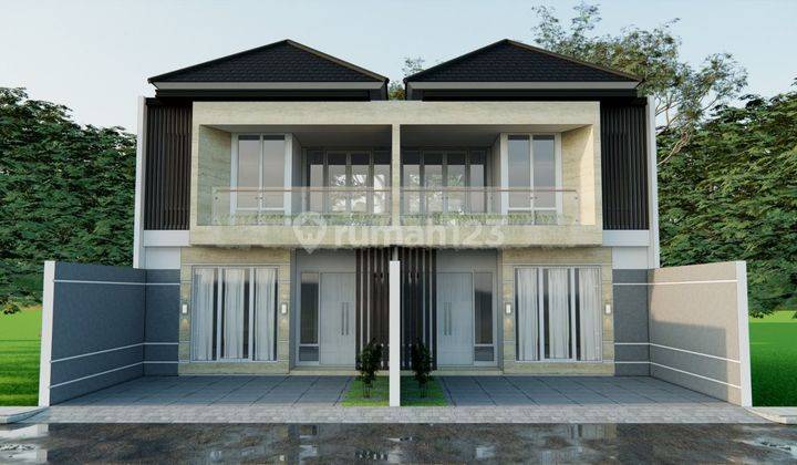 DIJUAL RUMAH MODERN BARU DI JALAN TELUK GRAJAKAN, BLIMBING, KOTA MALANG 2