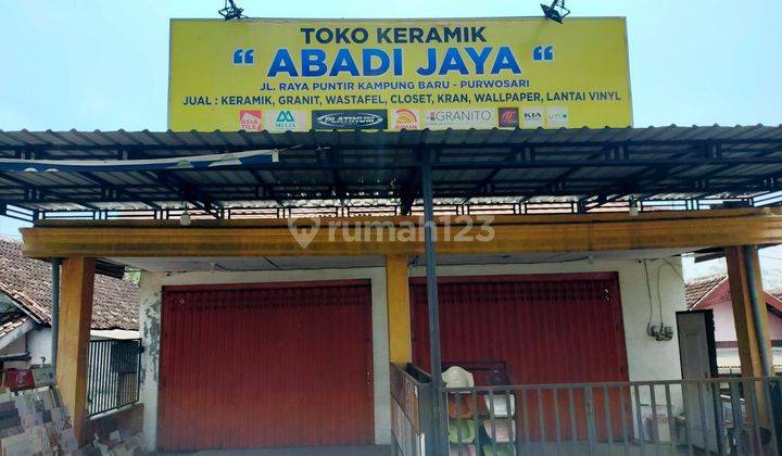 DIJUAL MURAH RUKO DI JALAN RAYA KAMPUNG BARU, MARTOPURO, PURWOSARI, KABUPATEN PASURUAN 1