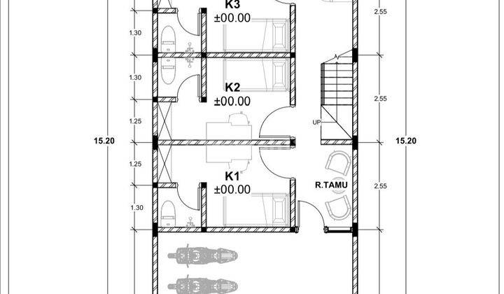 DIJUAL KOST EKSKLUSIF MODERN BARU DI JALAN CANDI MENDUT, SOEKARNO HATTA, KOTA MALAMG 2