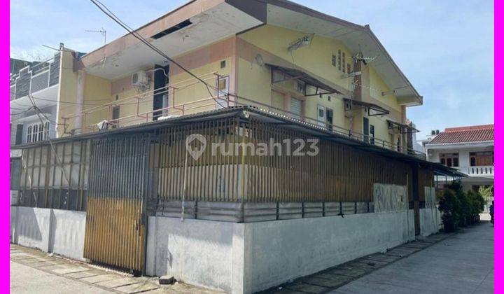 dhyana Rumah lama hoek uk 9x16m di komplek kavling polri 1