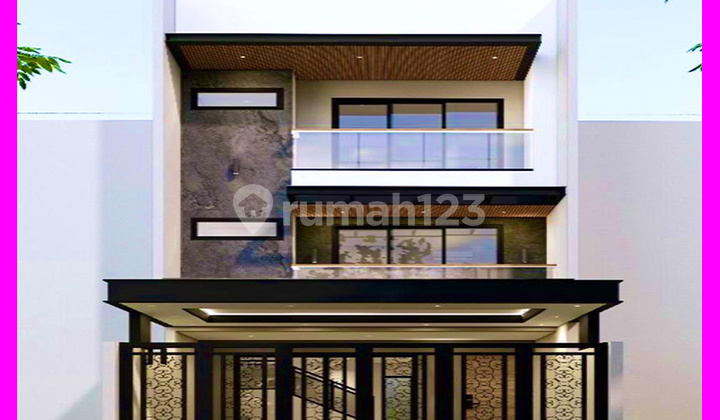 Dhyana Rumah Baru Ukuran 5.7X15m Jalan 2 Mobil di Jelambar