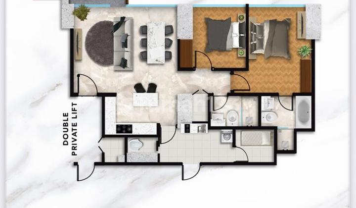 For Rent: Faiview House Apartment Type 2 Bedroom 12th Floor For Rent: Faiview House Apartment Type 2 Bedroom 12th Floor