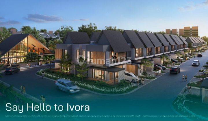 Rumah Millenial Summarecon Cluster Ivora Harga 1milyar'an Fasilitas Mewah 2