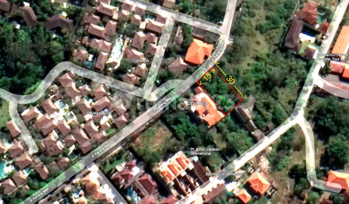 Dijual tanah Jalan Utama Karangmas Jimbaran