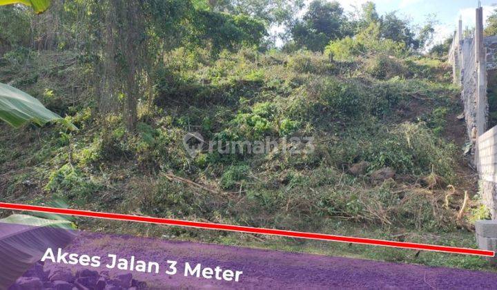 Land for sale on Jl. Raya Ulakan, Antiga, Karangasem, Strategic Location, Close to Padang Port, Bali 1