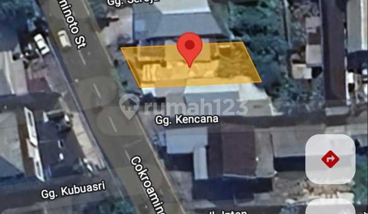 Dijual Tanah Premium Lokasi di Jl. Utama Cokroaminoto, Denpasar.