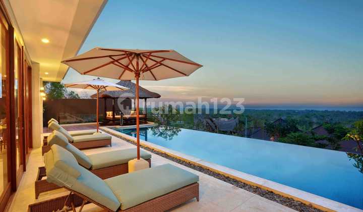 FOR SALE LUXURY VILLA FULL VIEW IN PECATU, ULUWATU (AL)