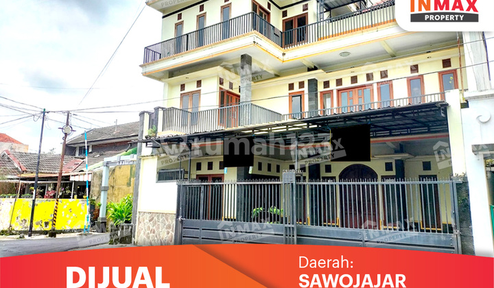 Rumah Murah Hook Bangunan 4lt Di Jl. Danau Bratan Timur Dekat Pintu Tolspesifikasi : Luas Tanah : 169m²tingkat : 4luas Bangunan : 600m²kamar Tidur : 7kamar Mandi : 6pln : 2200 Wattair : Pdam Carport : 2hadap : Selatan + Baratshm Harga 2m Negotiable Tipis