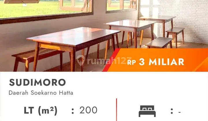 Di Jual Tempat Usaha Lokasi Strategis Di Dekat Sukarno Hatta Dan Kampus UB

Spesifikasi :
• Luas Tanah : 200 m2
• Luas Bangunan : 170 m2
• Kamar Tidur : -
• Kamar Mandi : 2
• Orientasi : Barat
• Air : Sumur & PDAM
• Listrik: 5500
• Status Kepemilikan : SH 3