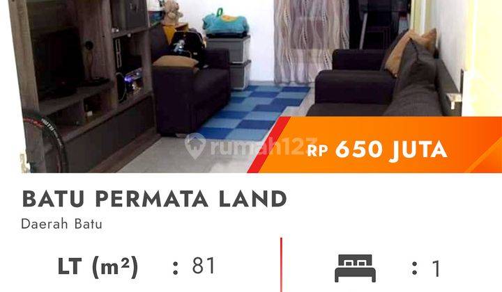 Rumah Murah Cantik Minimalis Siap Huni Di Pusat Kota Batu, 5menit Ke Alun² Kota Batu 

lokasi Strategis:
- 5menit Ke Alun² Batu
- 5menit Ke Batos Mall
- 5menit Ke Jatim Park
- 10menit Ke Museum Angkut & Tubuh
- 10menit Ke Agro Kusuma

spesifikasi :

luas  2