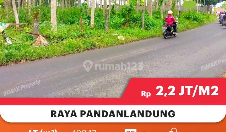 Tanah Zona Merah Di 0 Jl Raya Pandanlandung, Cocok Untuk Pabrik/Gudang

Lokasi Strategis :

- Di Kawasan Industri

- Akses Kontainer

- Posisi Hook

Spesifikasi :

Luas Tanah : 13.347m

Lebar Depan : 54m

Lebar Belakang : 92m

Panjang Dalam : 150m

Panjan 3