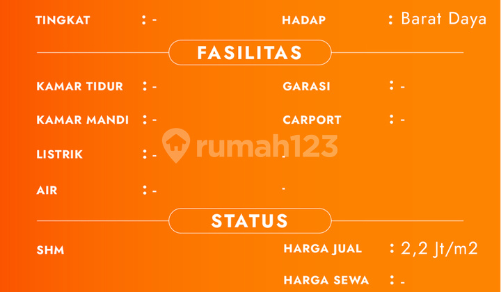 Tanah Zona Merah Di 0 Jl Raya Pandanlandung, Cocok Untuk Pabrik/Gudang

Lokasi Strategis :

- Di Kawasan Industri

- Akses Kontainer

- Posisi Hook

Spesifikasi :

Luas Tanah : 13.347m

Lebar Depan : 54m

Lebar Belakang : 92m

Panjang Dalam : 150m

Panjan 6
