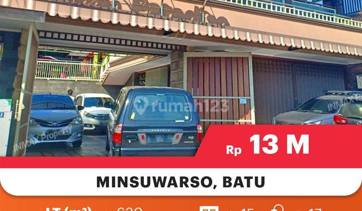 Guest House Hidden Paradiso Batu Okupansi 85%, 200mtr Dari Alun2 BATU

Lokasi Strategis :

200Meter Dari Alun2 Kota BATU

Dekat Wahana Wisata

Posisi Hook

Spesifikasi : 

Luas Tanah : 630m

Luas Bangunan : 1400m

Kamar Tidur : 15

Kamar Mandi : 17

Tingk 1