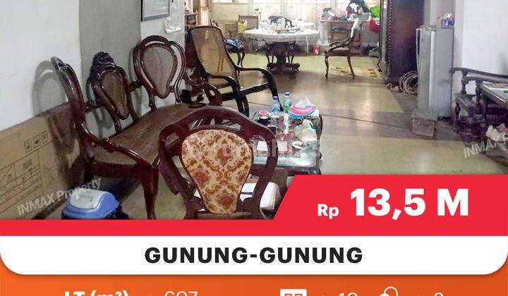Rumah+Tanah Luas Lokasi Strategis Di Jl. Anjasmoro, Cocok Untuk Usaha

Lokasi Strategis

Dekat Area Komersial + Mall

Dekat Pusat Kuliner

Dekat Sekolah + Kampus 

Spesifikasi : 

Luas Tanah : 600m

Luas Bangunan : 500m

Tingkat : 1,5Lantai

Kamar Tidur : 4