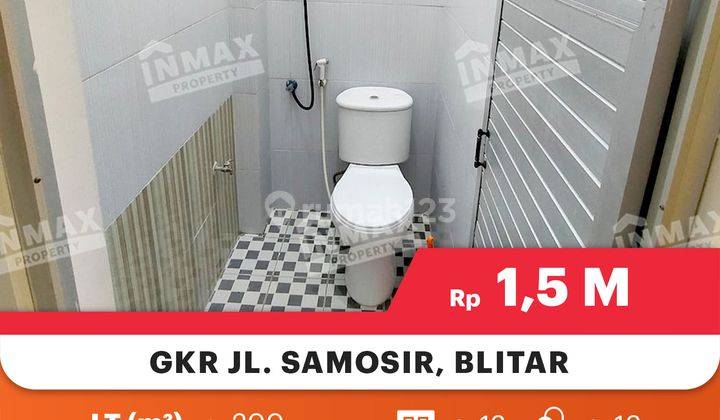 Rumah Kost Full Furnished Sudah Operasional Di GKR Jl. Samosir Blitar

Lokasi Strategis : 

Dekat RS Mardi Waluyo Blitar

Dekat Area Komersil

Lingkungan Aman Dan Nyaman

Spesifikasi : 

Luas Tanah : 200m²

Luas Bangunan : 205m²

Kamar Tidur : 12

Kamar M 8